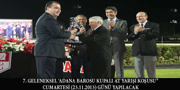 Adana Barosu Kupalı At Yarışı 
