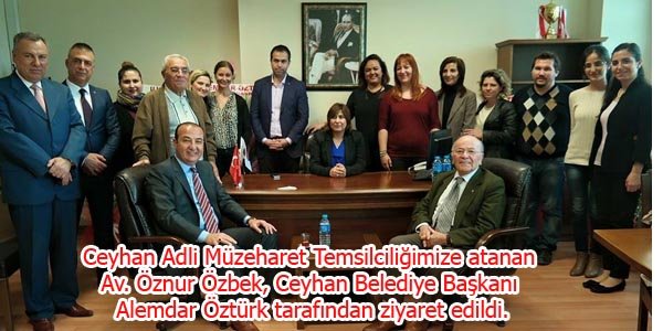 Ceyhan Belediye Başkanı, Av. Özbek'i ziyaret