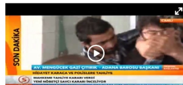 Adana Barosu Başkanı canlı yayına telefonla bağlandı