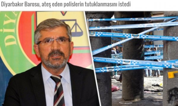 Diyarbakır Barosu, ateş eden polislerin tutuklanmasını istedi